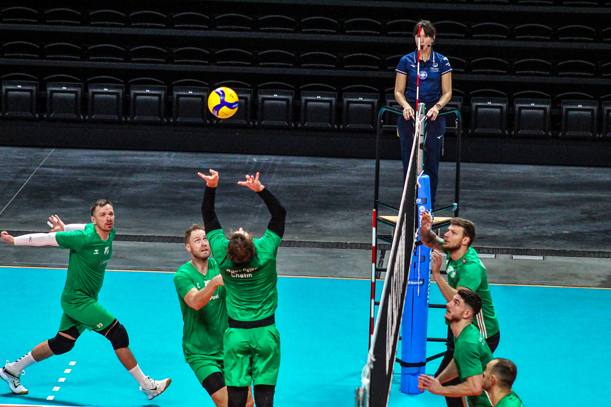 Przegrany sparing chełmskich siatkarzy