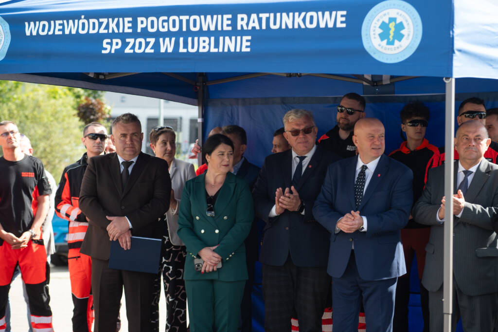 Otwarcie nowej podstacji Wojewódzkiego Pogotowia Ratunkowego w Lublinie 1 DSC 0259