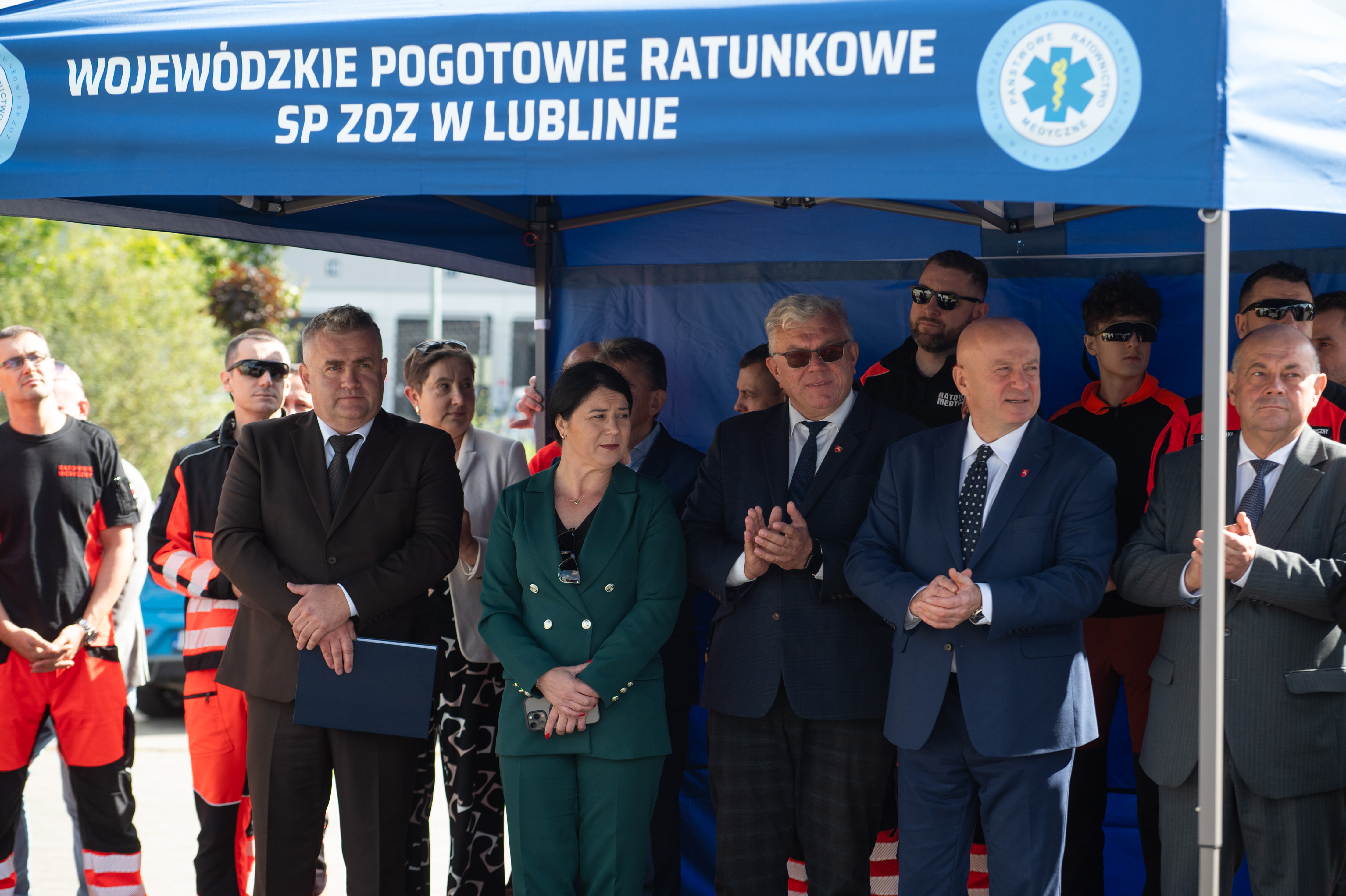 Otwarcie nowej podstacji Wojewódzkiego Pogotowia Ratunkowego w Lublinie