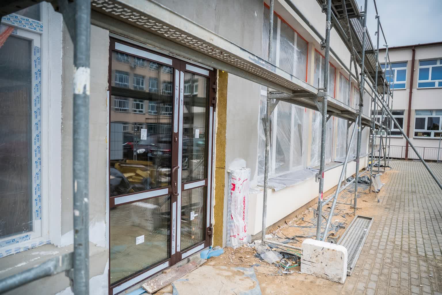 Uczniowie będą mieli nowoczesne warsztaty. Trwają remonty 2 Prace w Zespole Szkół Elektronicznych_fot. Miasto Lublin.jpg