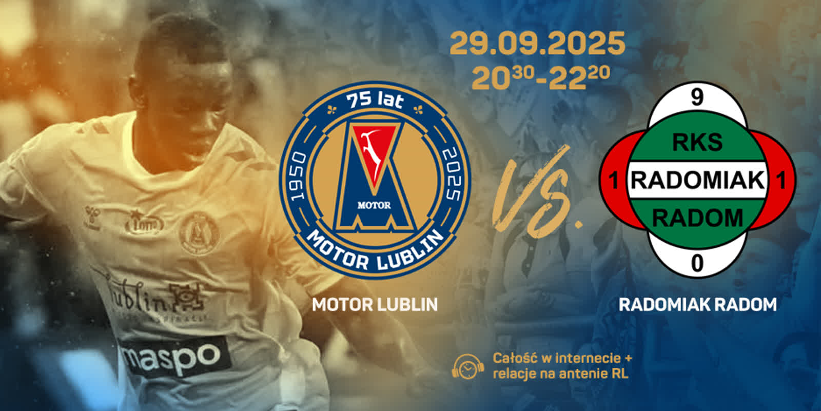 Transmisja meczu Motor Lublin – Radiomiak Radom [LIVE]