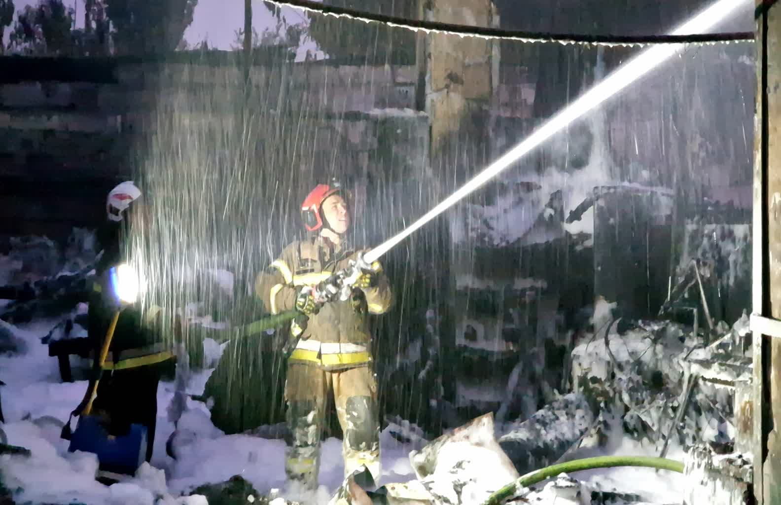 Pożar przy ul. Bulwarowej w Lublinie