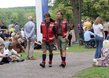 Uroczystości ku czci Matki Bożej Kębelskiej. Utrudnienia w rejonie Wąwolnicy 4 OLYMPUS DIGITAL CAMERA