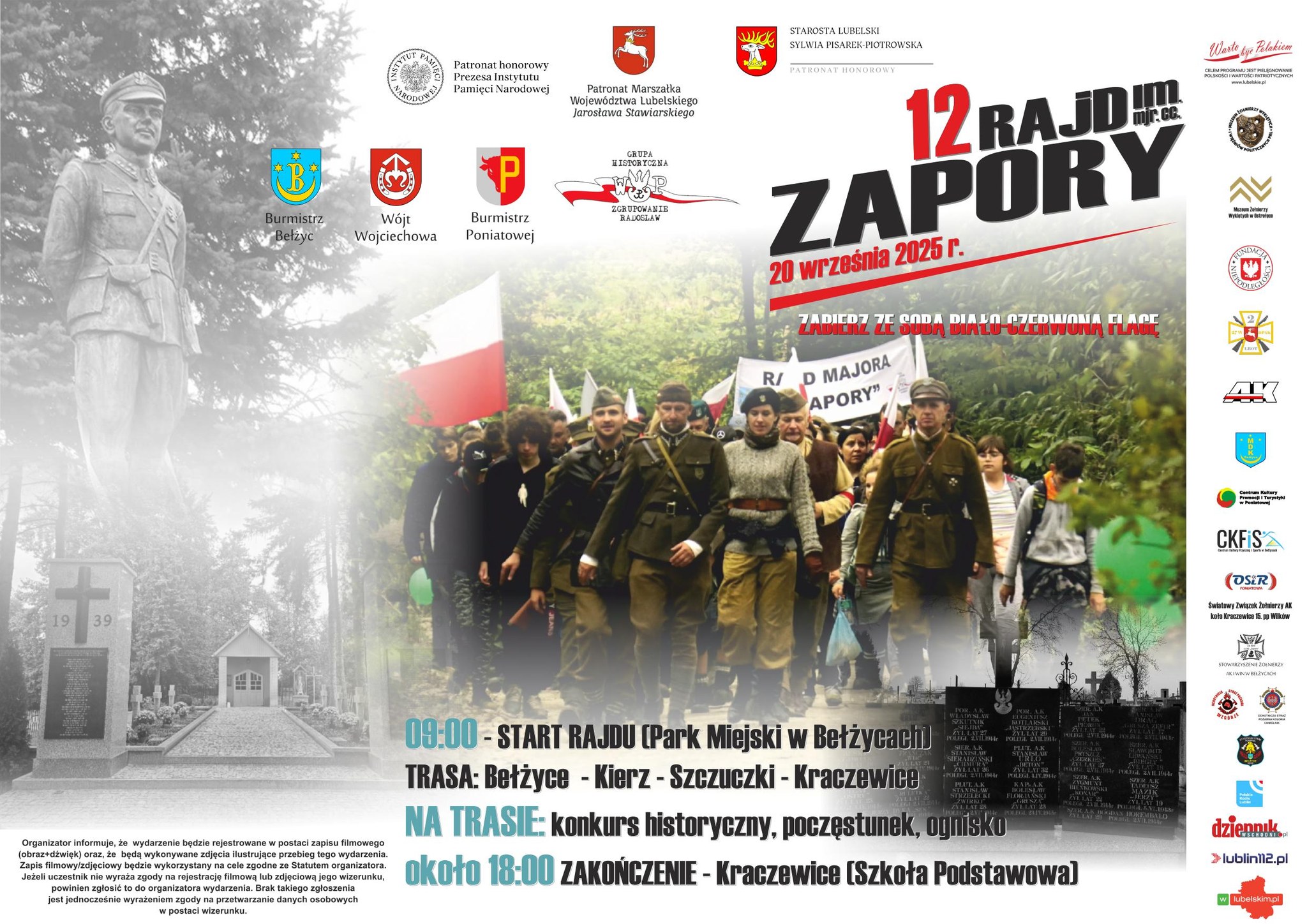 Rajd Zapory plakat