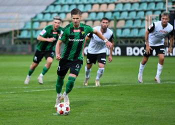 Górnik Łęczna przegrał z ekstraklasowcem 3 Z9P 4998