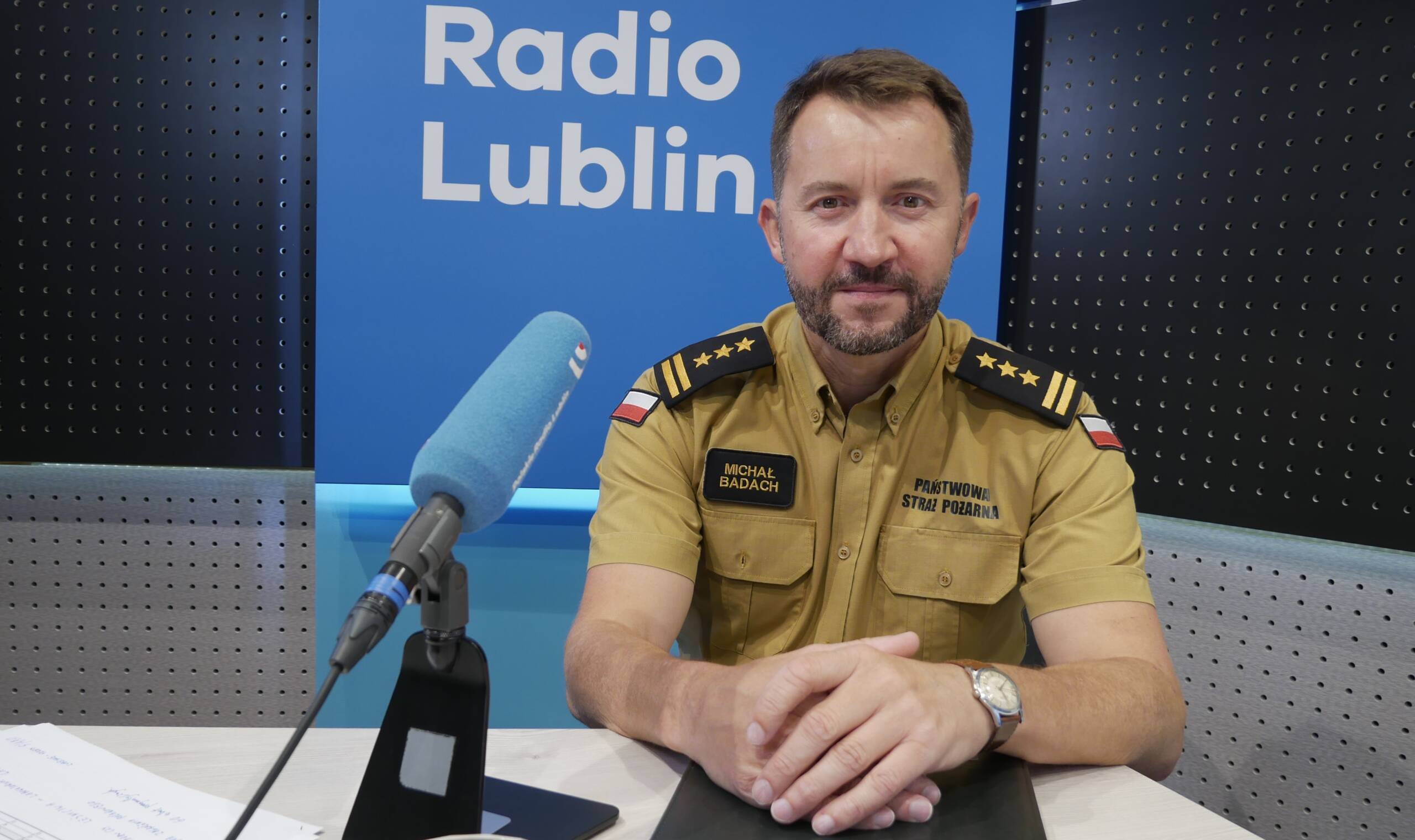 Gość Radia Lublin: starszy brygadier Michał Badach