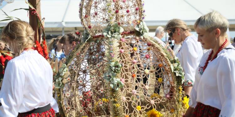 Święto plonów i koncerty. Dziś Dożynki Wojewódzkie 1 2024.09.08. RADAWIEC DUZY . DOZYNKI WOJEWODZKIE 2024 . FOT. PIOTR MICHALSKI