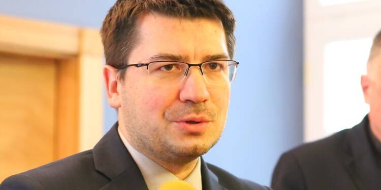 2020.03.04. LUBLIN . PODPISANIE UMOWY POMIEDZY KUL A PROKURATORIA GENERALNA . KS . PROF . ANTONI DEBINSKI , MARIUSZ HALADYJ . FOT. PIOTR MICHALSKI