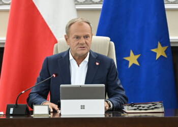 Warszawa, 09.09.2025. Premier Donald Tusk na posiedzeniu rz¹du w KPRM w Warszawie, 9 bm. (aldg) PAP/Radek Pietruszka