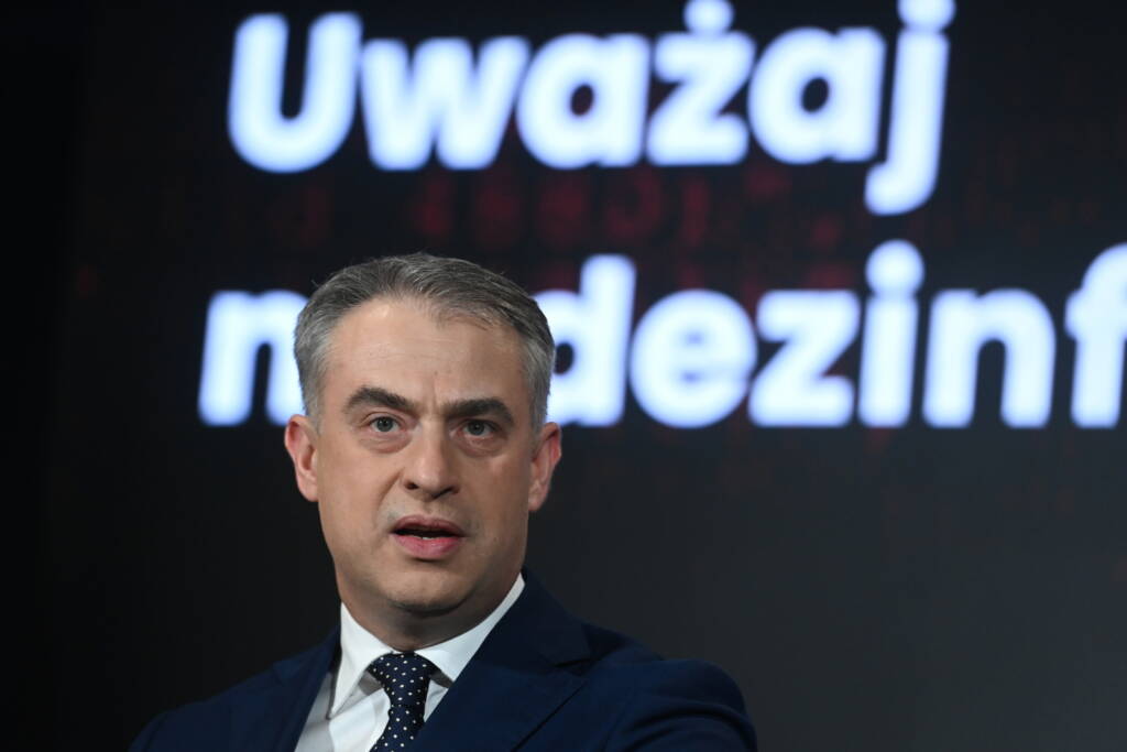 Wicepremier: Służby Rosji i Białorusi rozpowszechniają dezinformację na temat ataku dronowego 1 mid 25910485