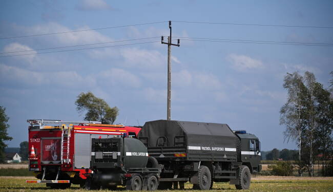 MSWiA: Odnaleziono drona pod Biłgorajem 1 net 25910442