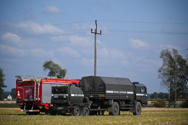 MSWiA: Odnaleziono drona pod Biłgorajem