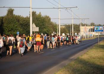 2024.08.31. LUBLIN . PIELGRZYMKA DO WAWOLNICY . OBCHODY 46 . ROCZNICA KORONACJI MATKI BOZEJ KEBELSKIEJ . 
FOT. PIOTR MICHALSKI