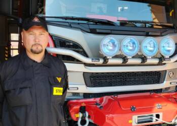 Strażak uratował tonące dziecko. Był po służbie 5 st. ogn. Lukasz Sowa