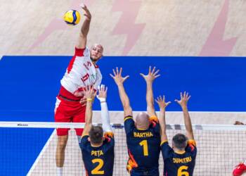 Zacięta walka tylko na początku. Polacy pokonali Rumunię 2 volley1