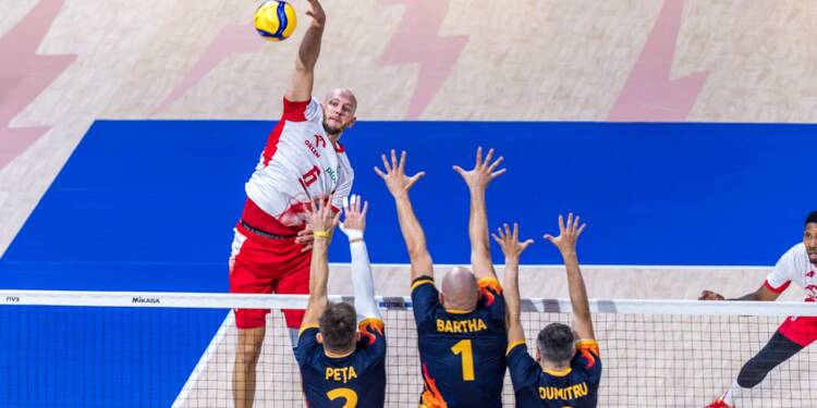 Zacięta walka tylko na początku. Polacy pokonali Rumunię 1 volley1