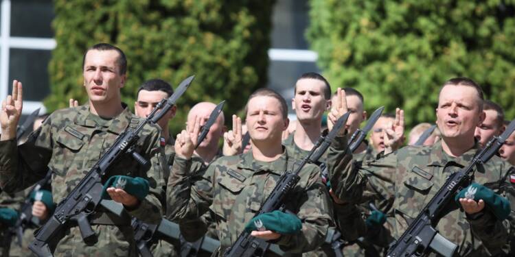 2024.08.10. LUBLIN . WAKACJE Z WOJSKIEM . PRZYSIEGA . 
FOT. PIOTR MICHALSKI