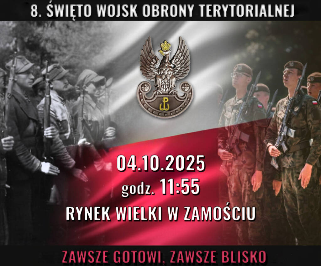 „Zawsze gotowi, zawsze blisko”. Zamość gospodarzem centralnych obchodów Święta Wojsk Obrony Terytorialnej 1 EAttachments8986065a07cb7a6588bf29c7f593696126834b4