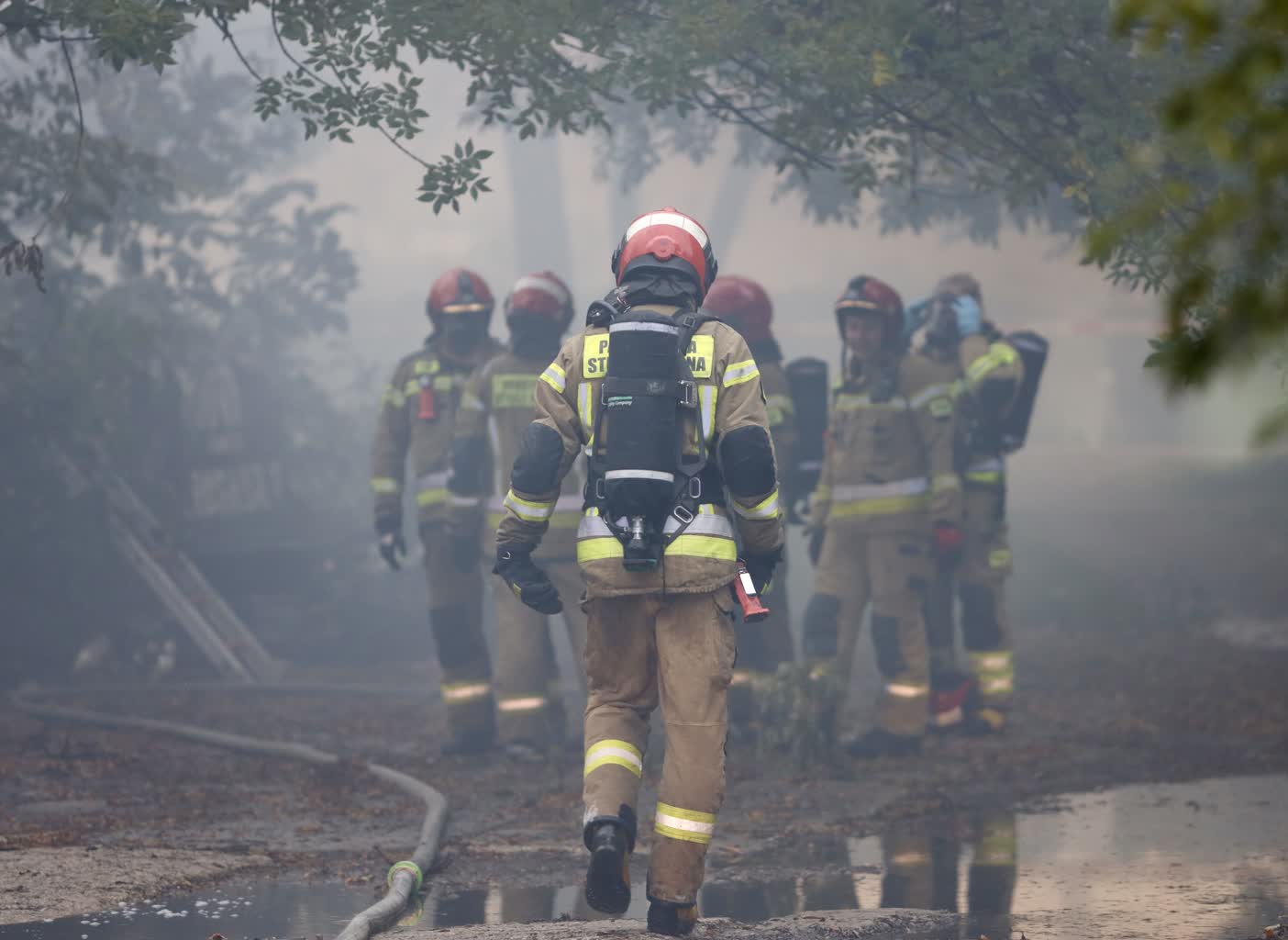 Tragiczny pożar. Nie żyje starszy mężczyzna