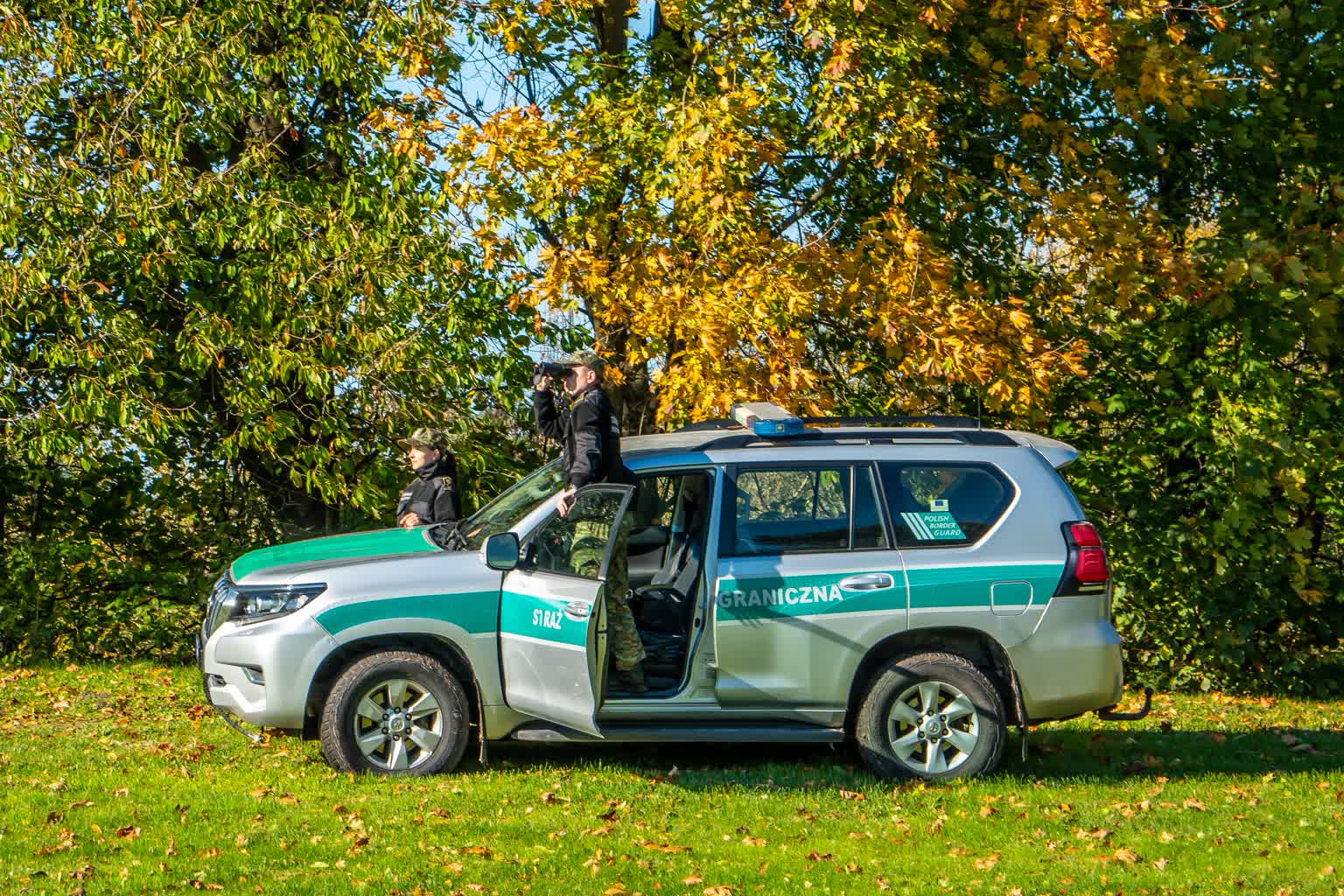 Nielegalni migranci zatrzymani w powiecie bialskim