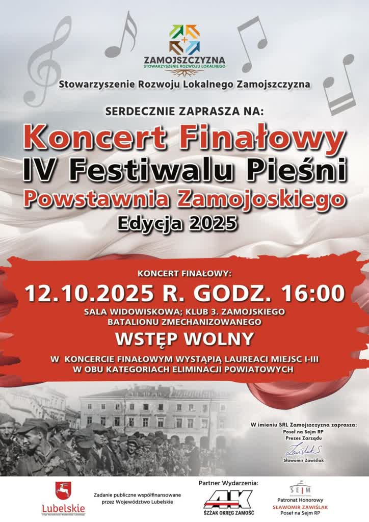 Najlepsi wykonawcy na scenie. Zabrzmią pieśni powstania 2 powstania.jpg