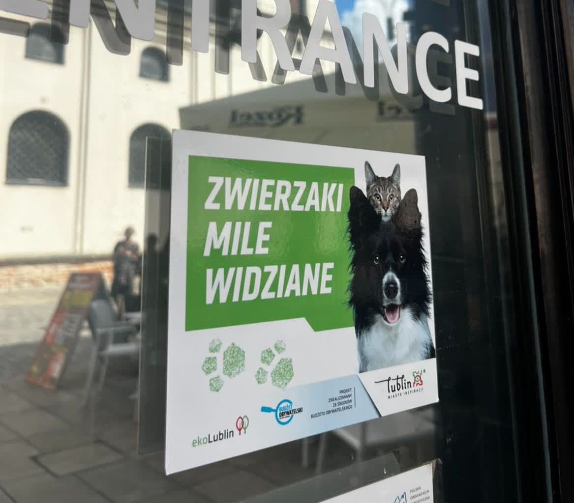 Miejsce przyjazne zwierzętom. Dołącz do akcji!