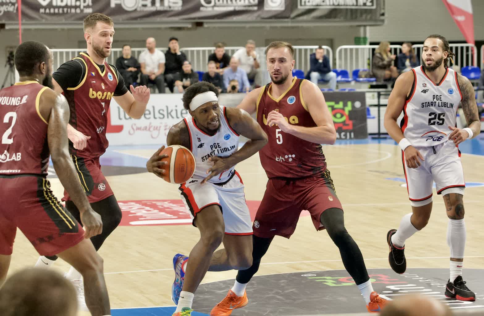 Puchar Europy FIBA: PGE Start Lublin – KK Bosna Telecom Sarajewo
