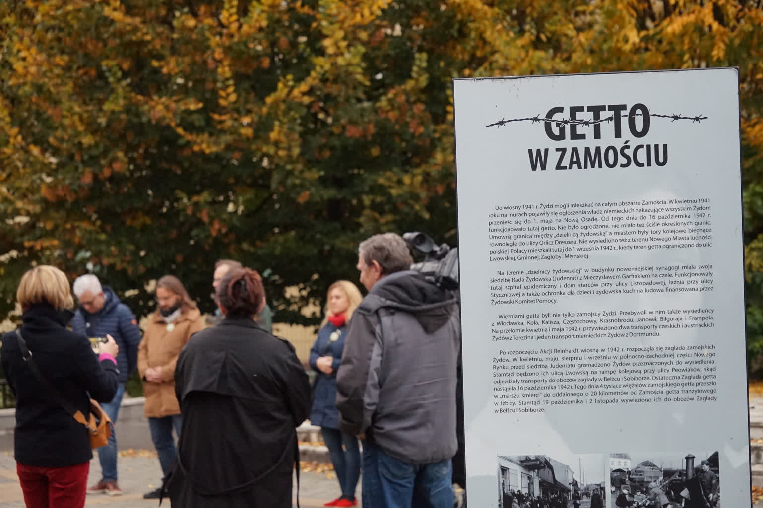 Obchody 83. rocznicy likwidacji zamojskiego getta