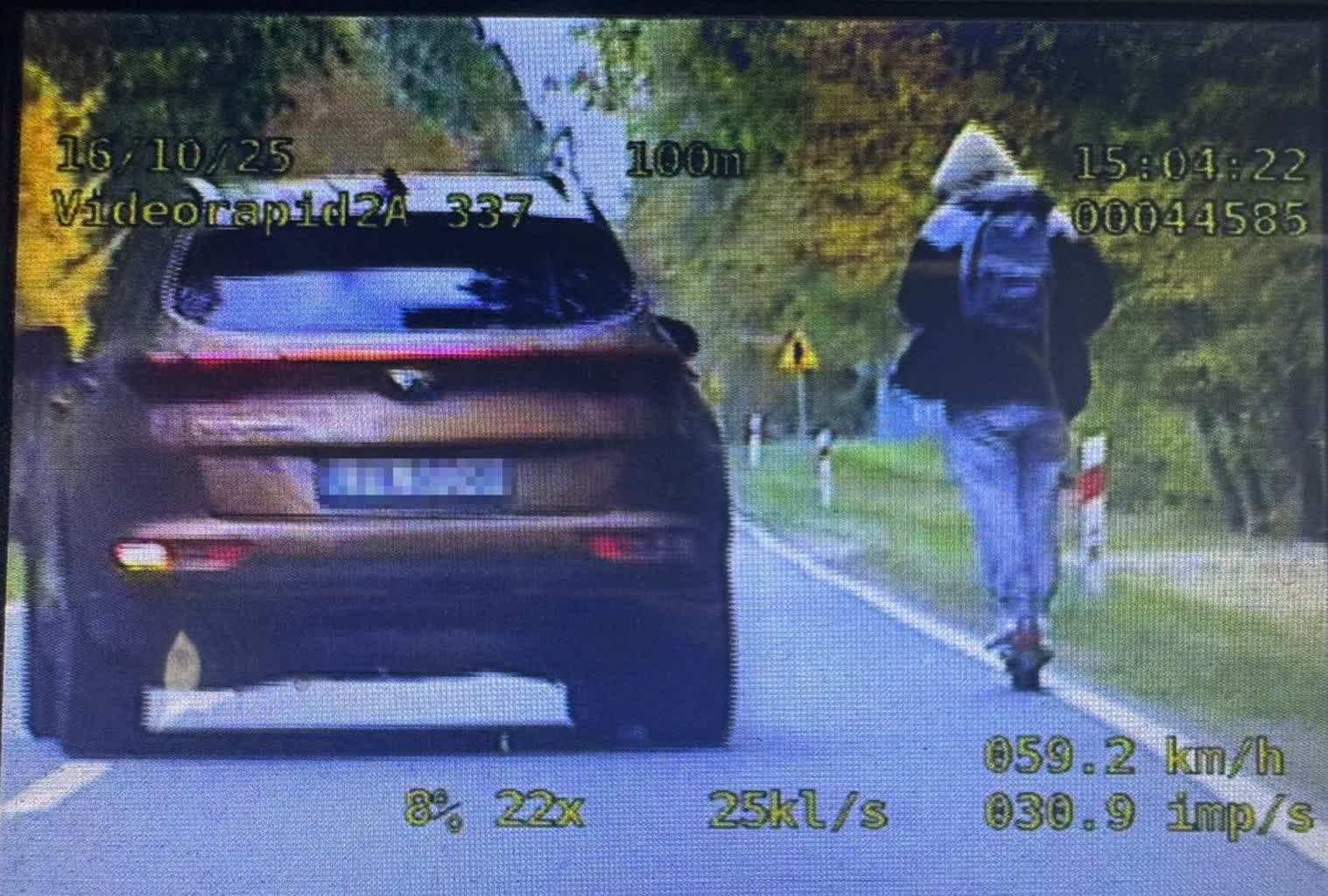 Z promilami na hulajnodze. 31-latek ukarany