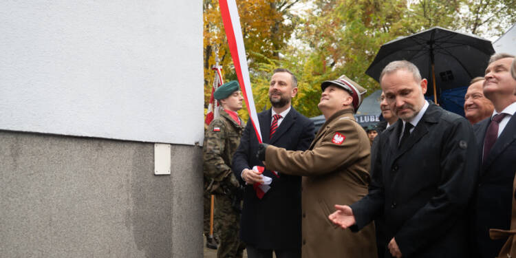 Odsłonięcie muralu generała Franciszka Kamińskiego w Lublinie 1 EAttachments9035318c6a4fed4563ee9c016d8d3171802c6ba xl