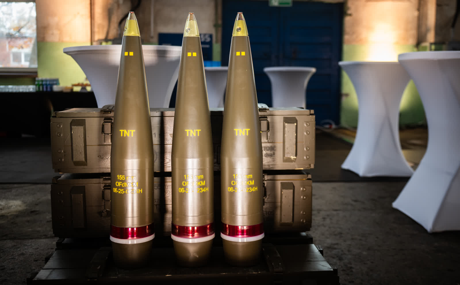 Wmurowanie kamienia węgielnego pod fabrykę amunicji MESKO