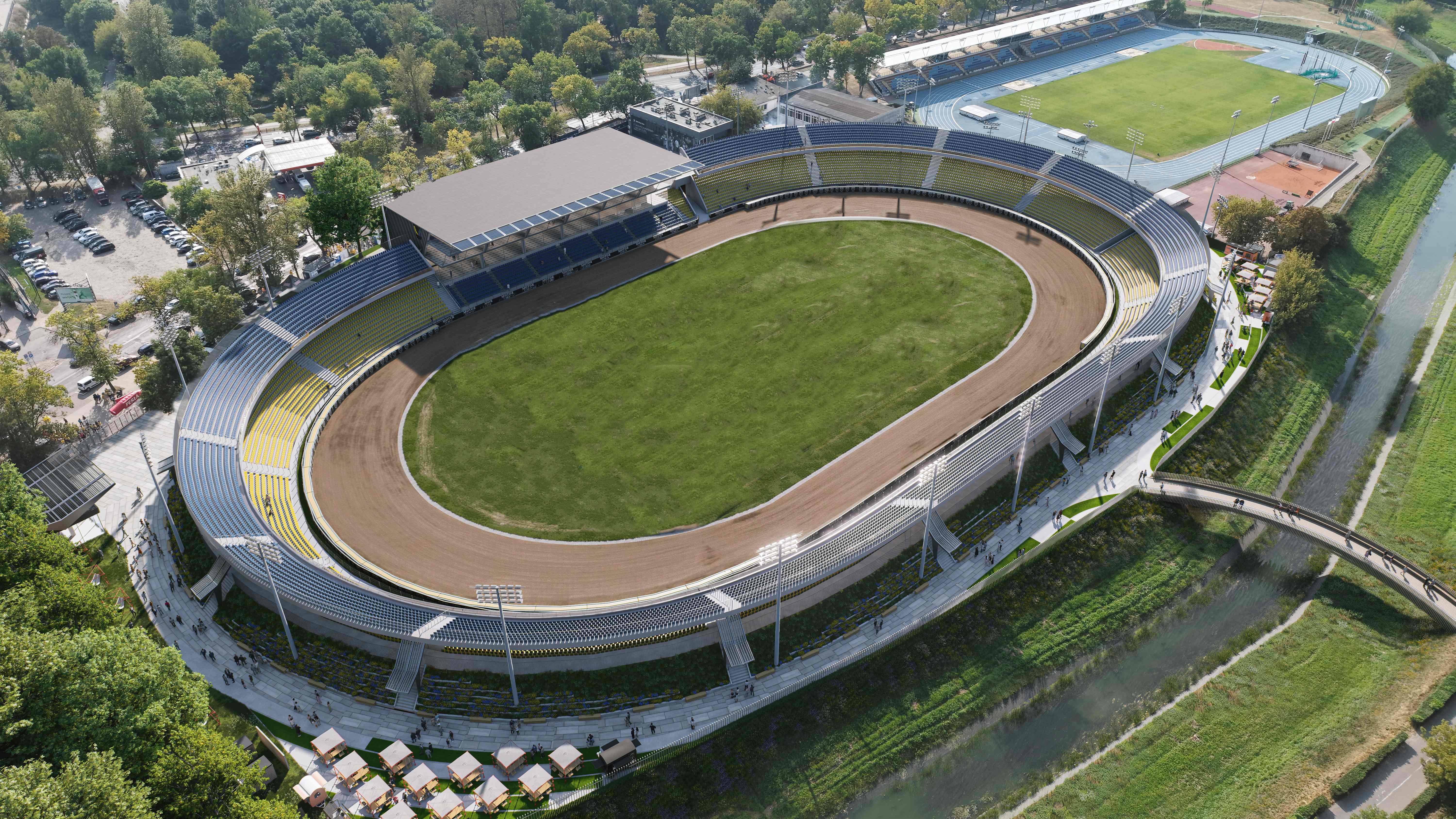 Przygotowania do modernizacji stadionu żużlowego coraz bardziej zaawansowane [ZDJĘCIA]