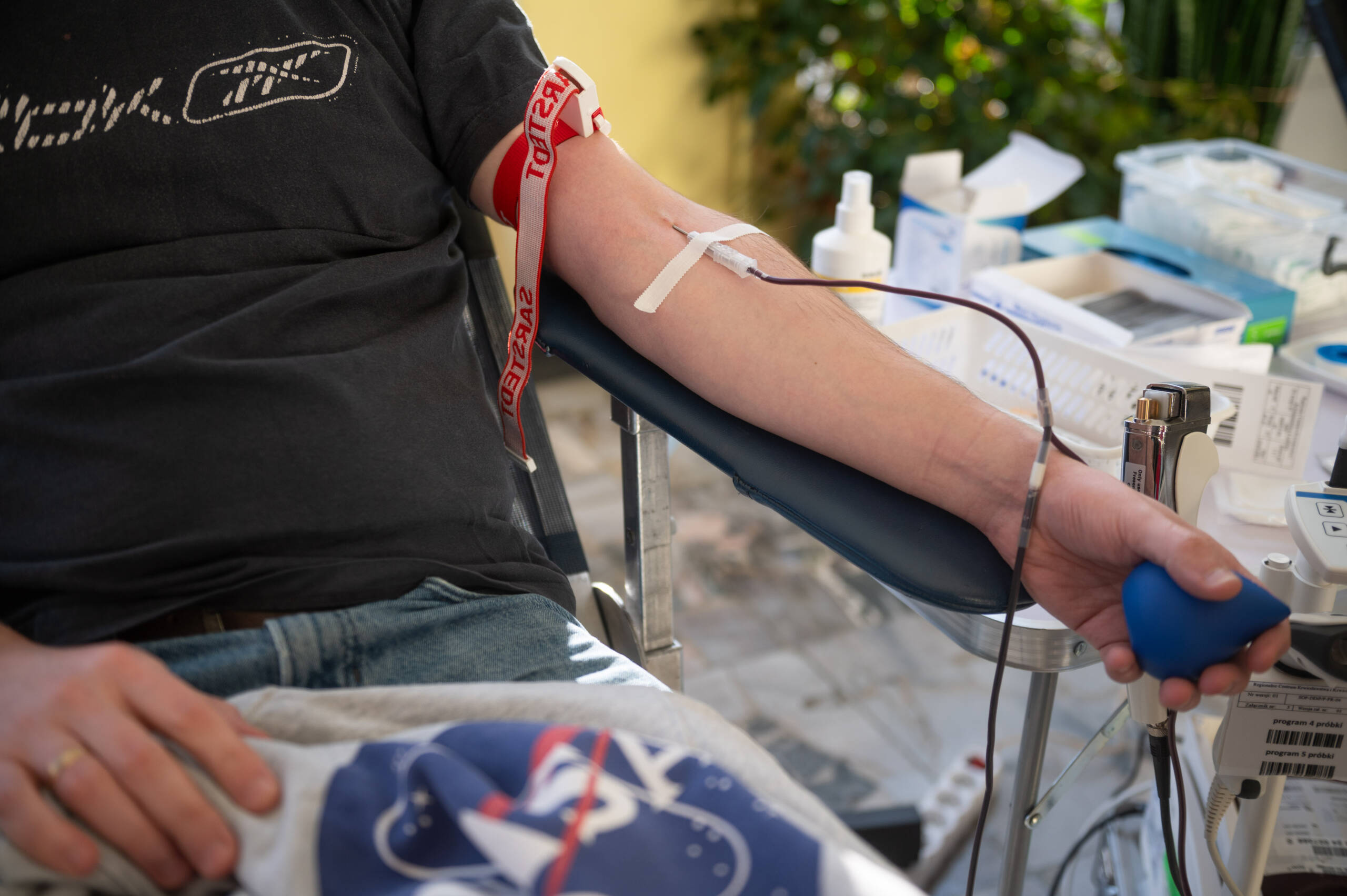 Podziel się krwią. Terenowe akcje w Poniatowej i Chłopiatynie