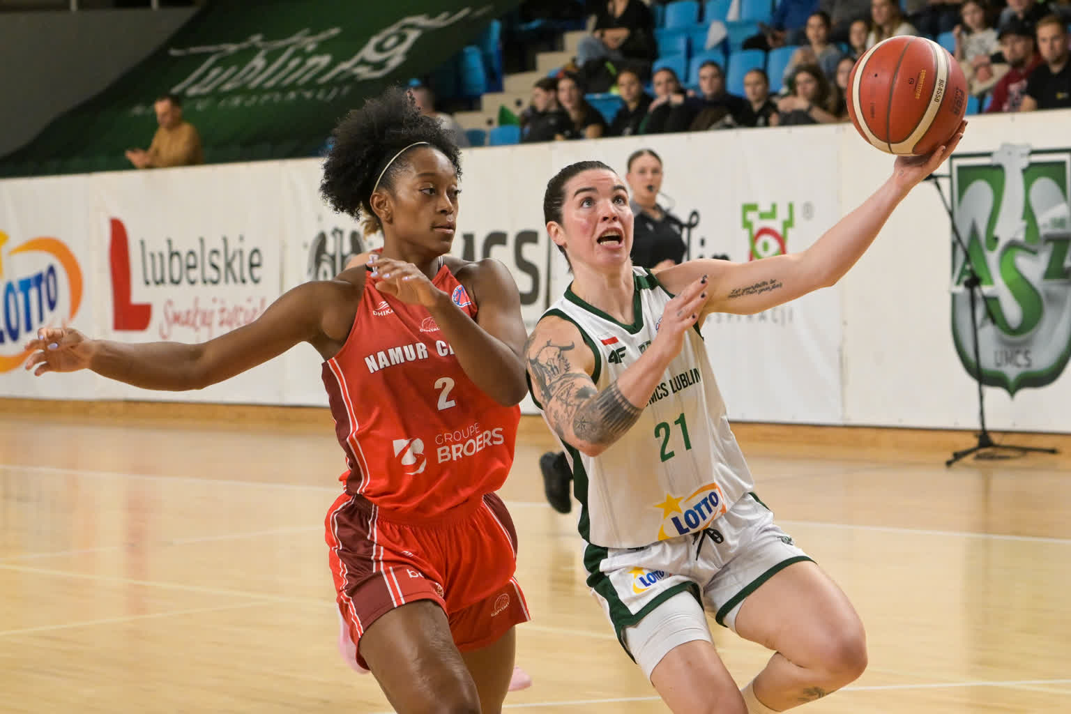 Kolejne zwycięstwa na koncie lubelskich koszykarek. Przed nimi mecz ze Ślęzą Wrocław [ZDJĘCIA]