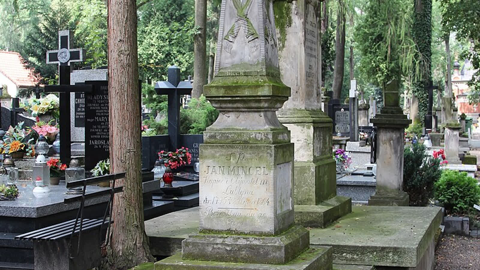 Na cmentarzu w Lublinie spoczywa Jan Mincel – pierwowzór kupca z „Lalki”