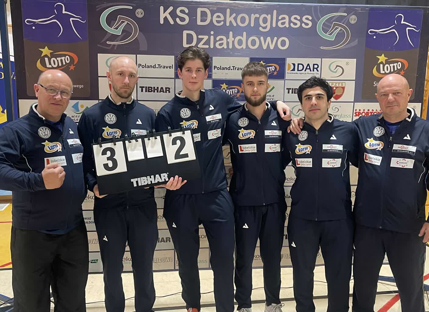 Wyjazdowa porażka tenisistów stołowych z Zamościa