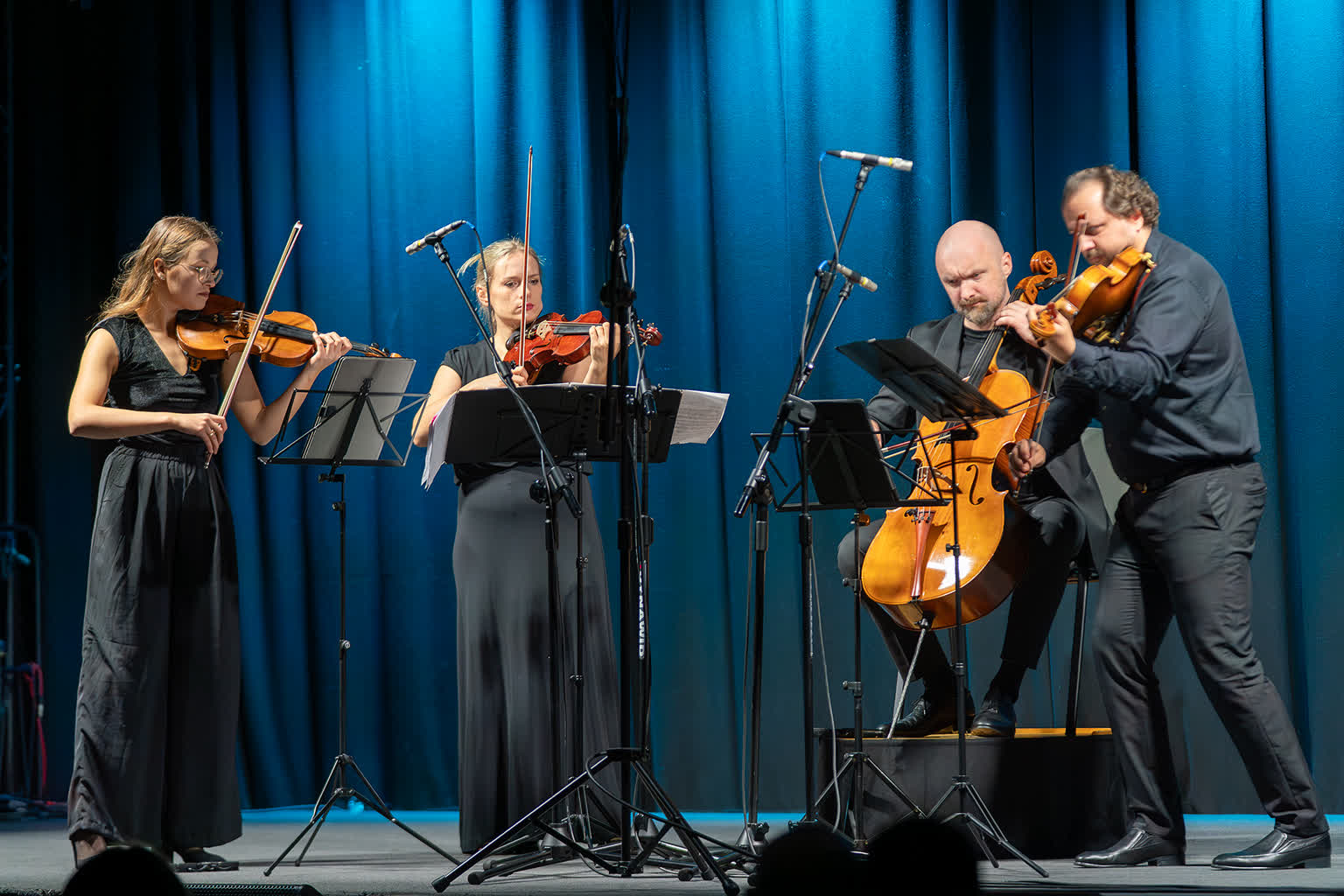 Koncert Meccore String Quartet w Radiu Lublin