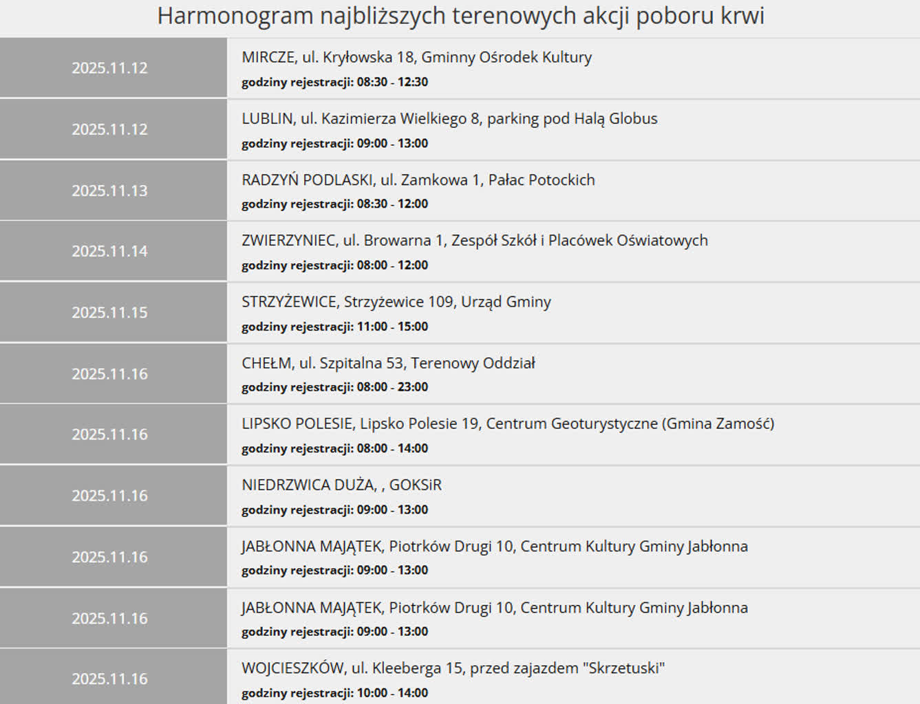 Warto pomagać! RCKiK apeluje o oddawanie krwi!