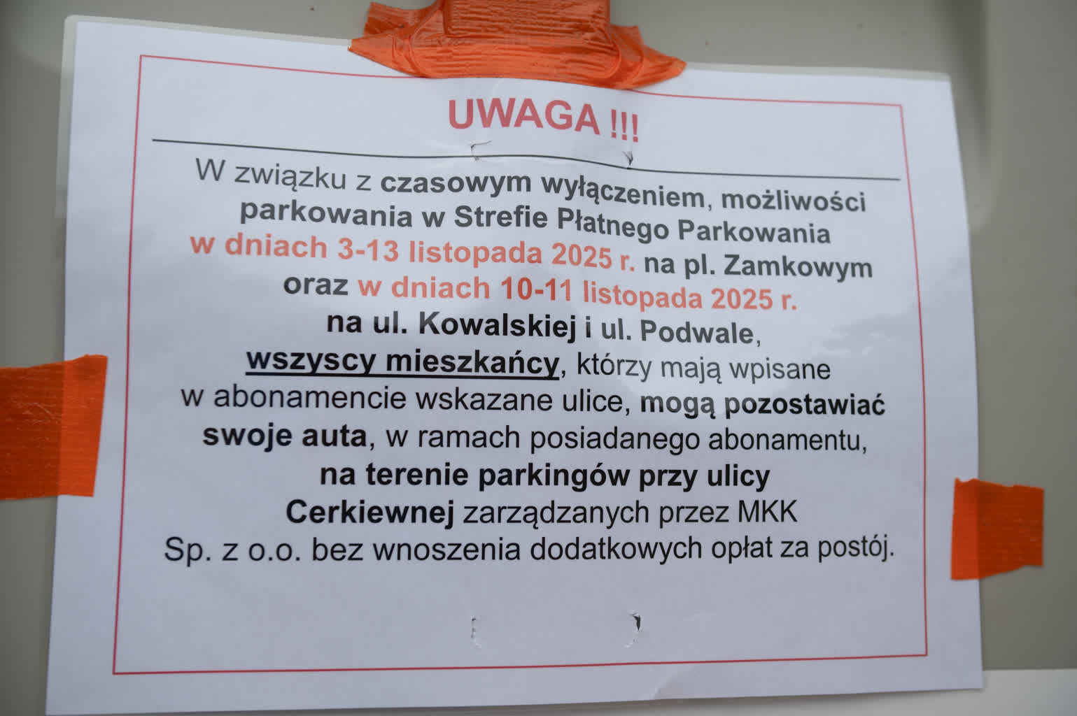 Nie boją się utrudnień. Lublinianie o koncercie na pl. Zamkowym