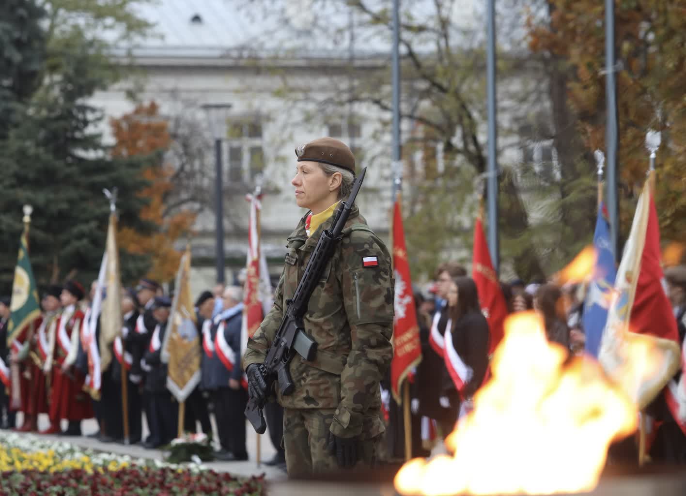 Obchody Narodowego Święta Niepodległości w Lublinie – uroczystości na placu Litewskim