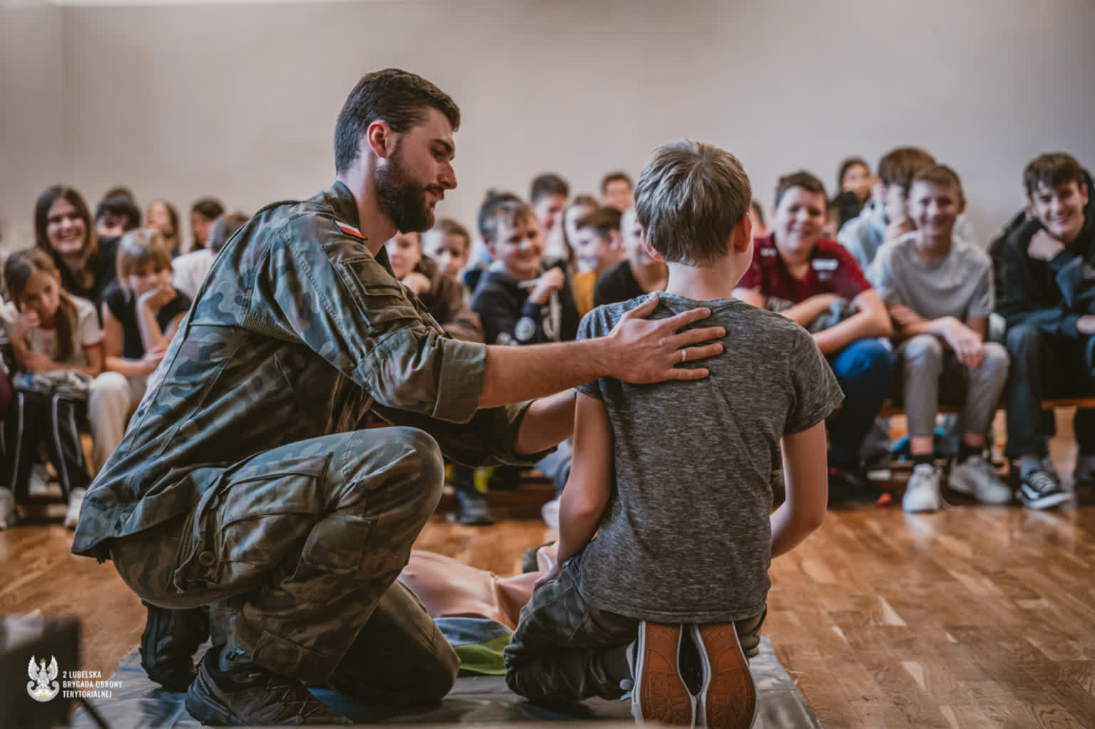 Podstawy bezpieczeństwa w lubelskich szkołach. Spotkania z terytorialsami