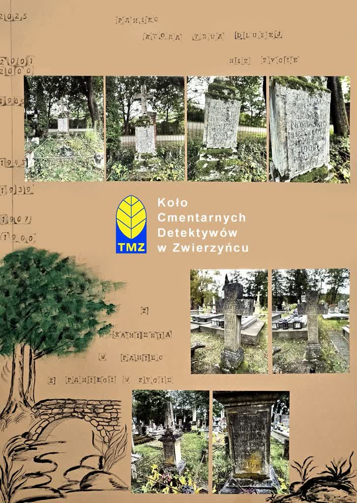 Most pokoleń nad historią Zwierzyńca. Młodzież odkrywa zapomniane nagrobki