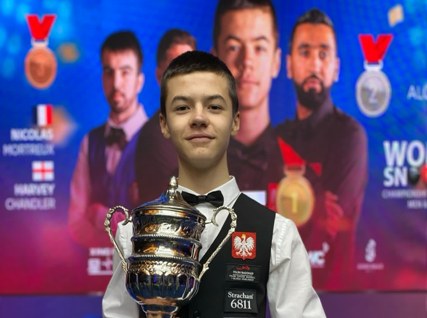 14-latek z Lublina mistrzem świata w snookerze!