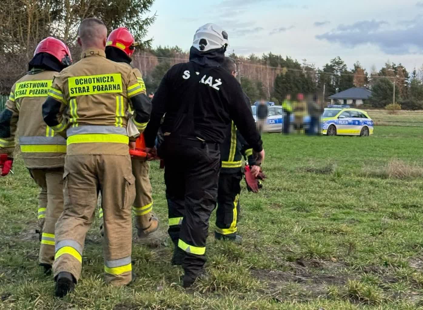 Uwięziona na bagnach przez dwa dni. 73-latka bezpieczna dzięki akcji służb