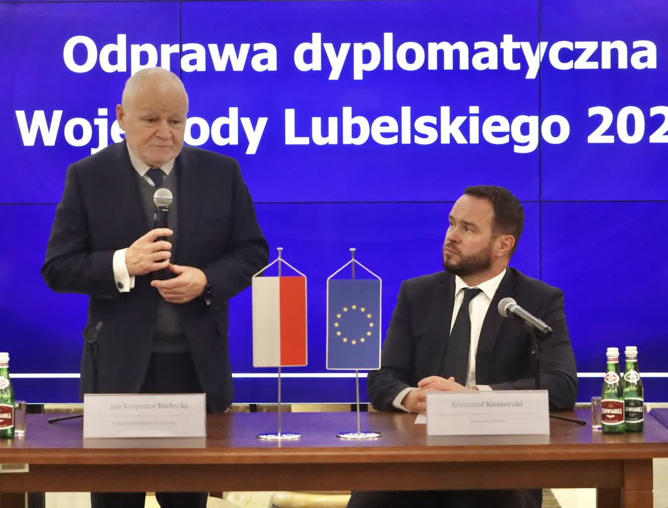 Odprawa dyplomatyczna z udziałem Jana Krzysztofa Bieleckiego