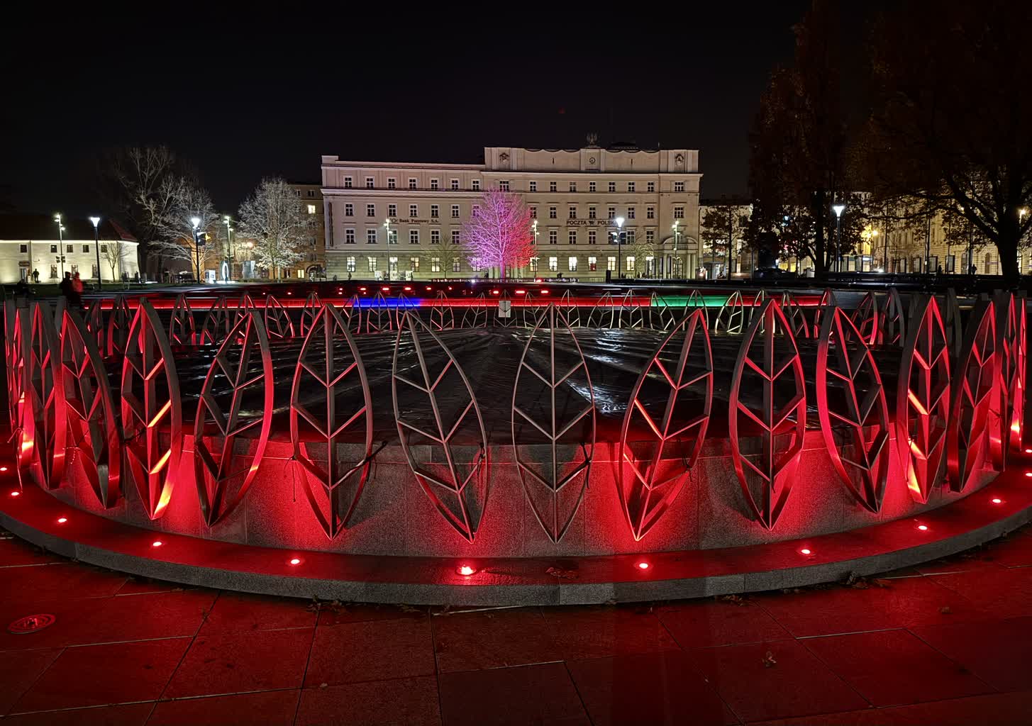 „Dzieciństwo bez przemocy”. Lublin rozbłysł na czerwono