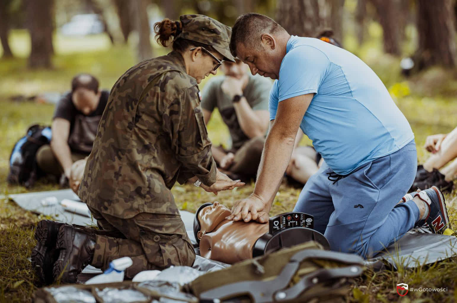 Bezpłatne szkolenia obronne dla wszystkich. Lubelscy terytorialsi zapraszają [ZDJĘCIA]