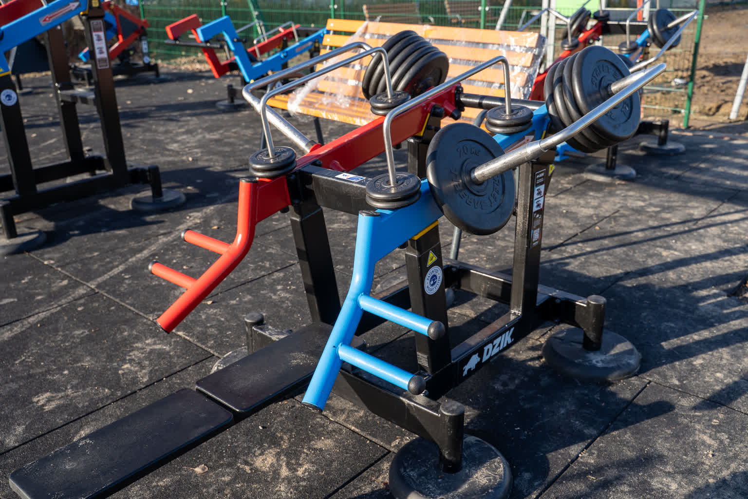 Łęczna: nie tylko dla kulturystów. Siłownia „pod chmurką” już otwarta