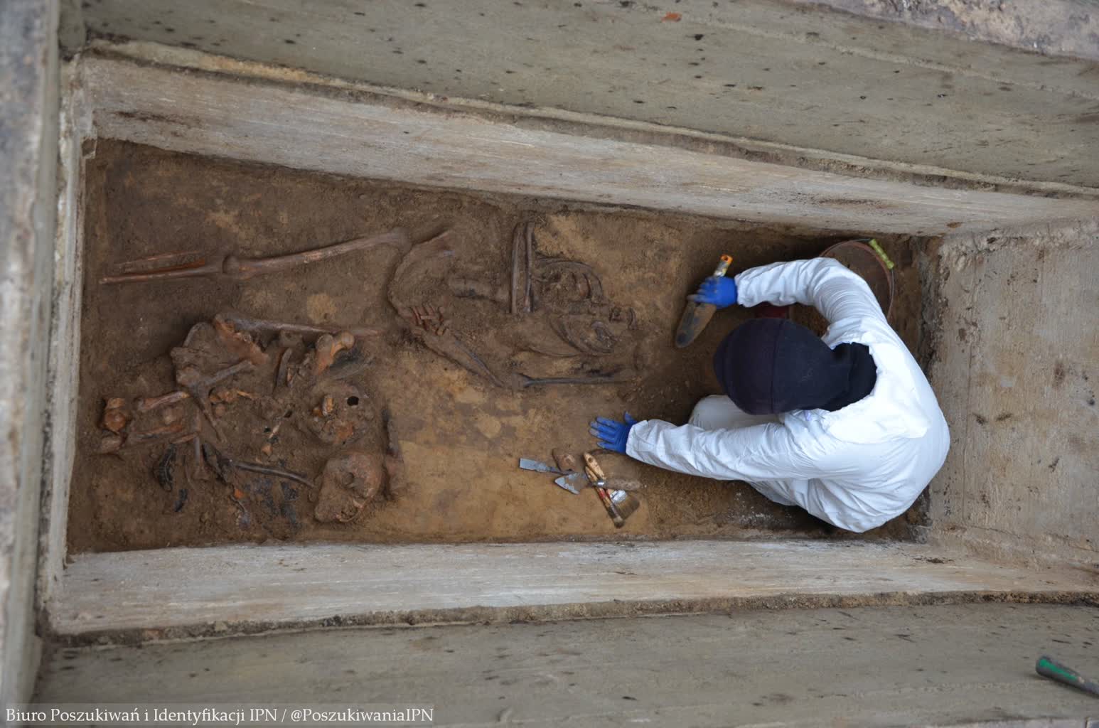 Badacze z IPN znaleźli kolejne szczątki ludzkie przy ul. Unickiej