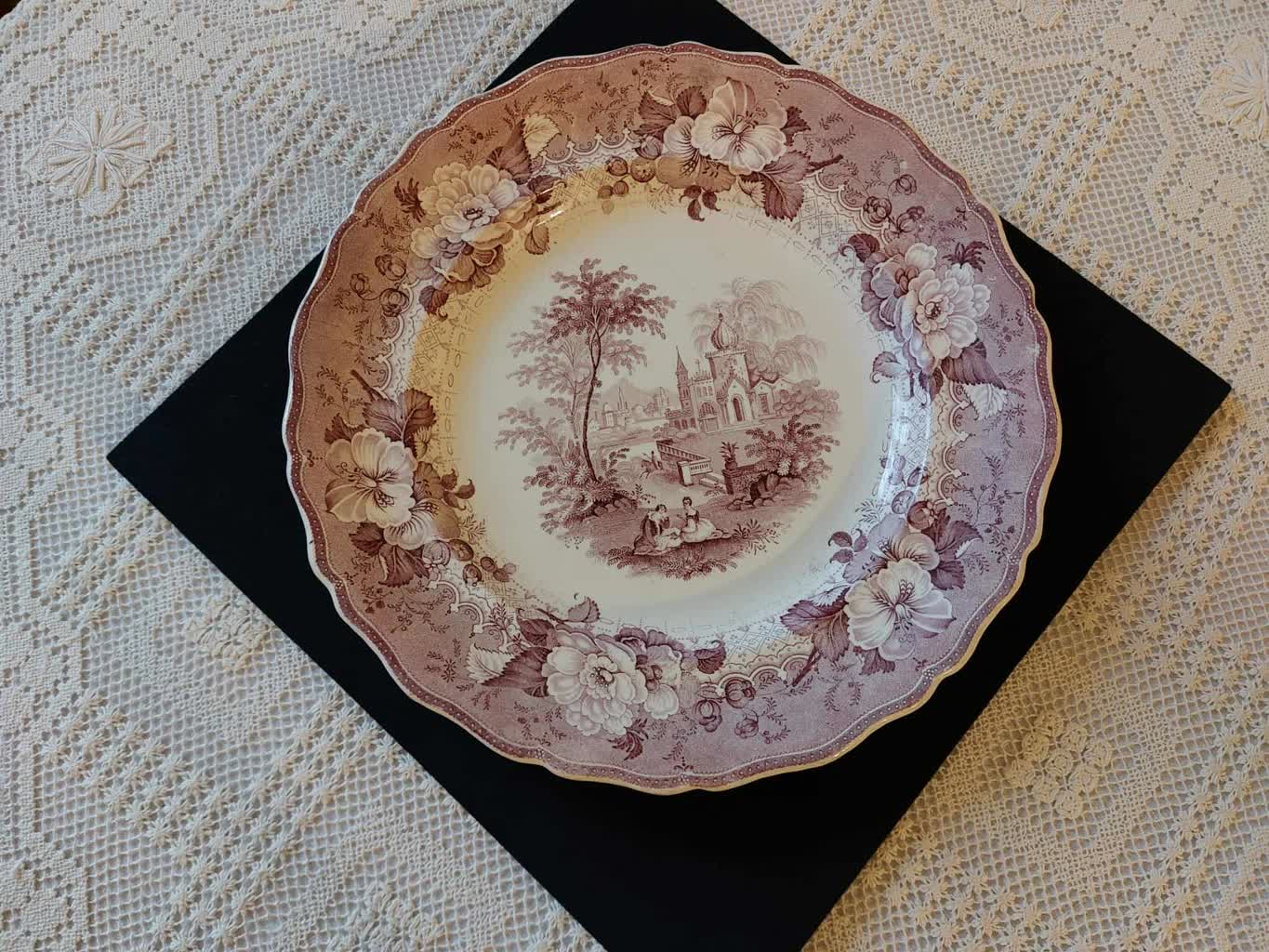 Ślad sympatii dla Polski. XIX-wieczny talerz trafił do Muzeum Czartoryskich w Puławach